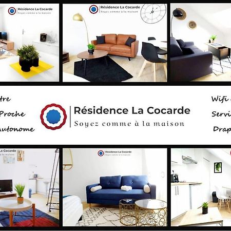 Residence La Cocarde, Suites Type Appartements Бурж Екстериор снимка